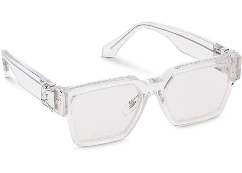 louis vuitton clear millionaire sunglasses|louis vuitton sunglasses size chart.